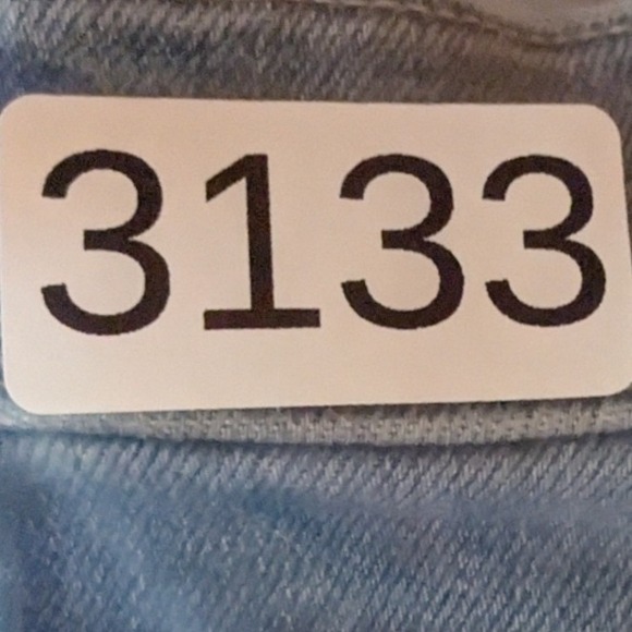 Mother The Mid Rise Dazzler Ankle Fray High Waisted Jeans Blue Raw Hem Womens 27 - Picture 11 of 11